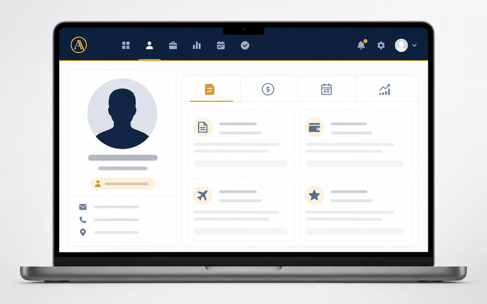 The 26-tab employee detail page — Documents, Compensation, Leave, Capability, Performance